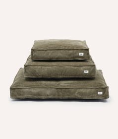 Green Corduroy Dog Bed, Cuadra