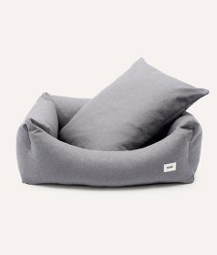 Grey Dog Bed, Snozy
