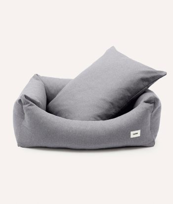 Grey Dog Bed, Snozy