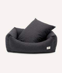Anthracite Black Dog Bed, Snozy