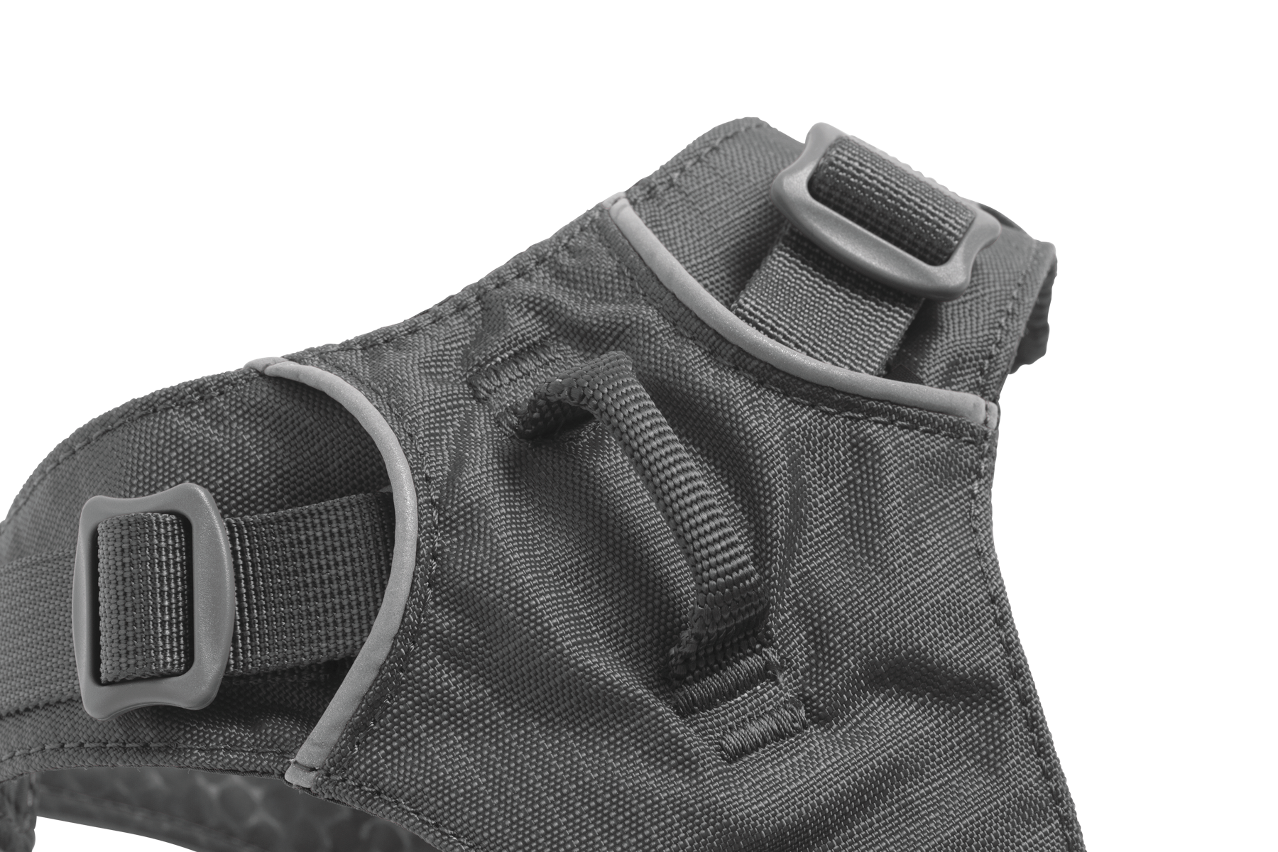 3055-Flagline-Harness-Granite-Gray-Chest-Attachment-SMALL