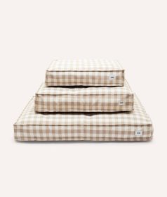 Vichy Beige Dog Bed, Cuadra