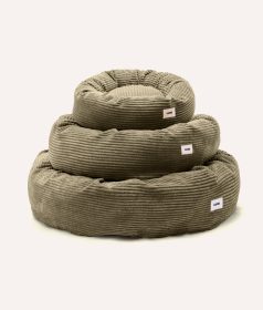 Green Corduroy Dog Bed, Nuba